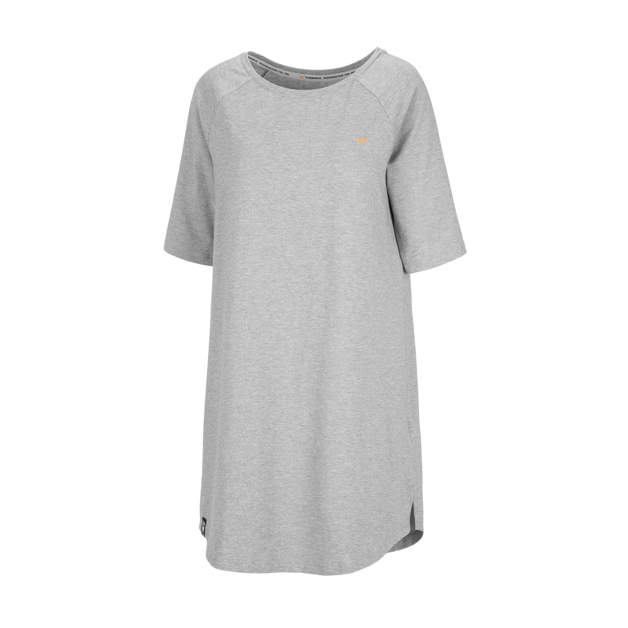 Yume Damen Schlafshirt - Grösse: 4XL - Farbe: Grau Melange